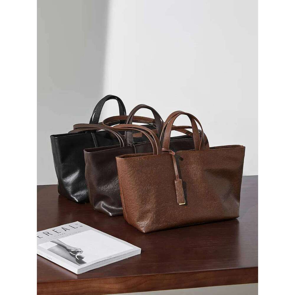 Luxury shoulder bag handbag Hobo women's soft leather large capacity square fashion top handle Bags Korean fashion shopping armpit bag SENYY