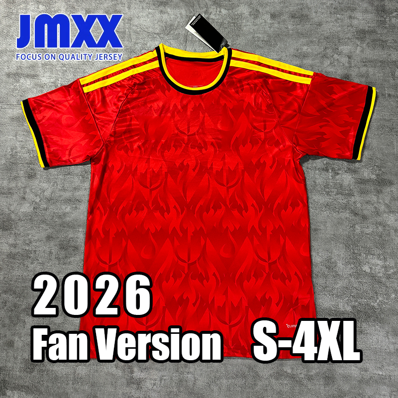 XXXL 4XL JMXX 26 27 Belgian World Cup Soccer Jerseys Home Away Third Special Mens Uniforms Jersey Man Football Man Shirt 2026 2027 Fan Version
