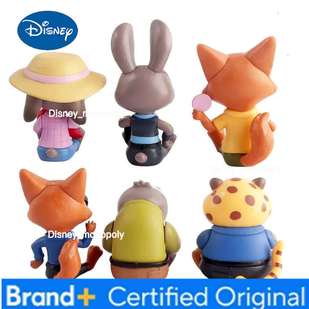Disney Zootopia Judy & Nick Good Sitting Blind Box Premium Artistic Trendy Collectible Figures Desktop Ornament Decoration Gift H260105 H260105