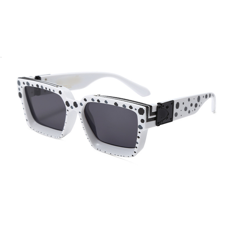 New European And American Style Designer Sunglasses Square Frame Fashionable Women's Sunglasses Luxury High-end Travel UV Protection Personalized
