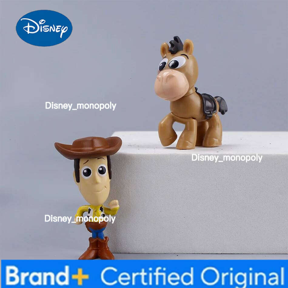 Disney 5cm 8pcs/set Toys Story 4 Woody Buzz Lightyear Action Figure Anime Decoration Collection Figurine Toy Model For Children H260105 H260105