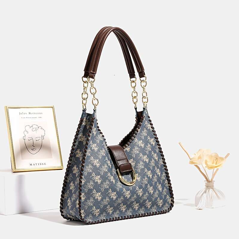 PU Leather Women's High Sensation Texture Niche Original Design Underarm Women 2024 New Fashion Versatile Shoulder Crossbody Bag Pingshuo