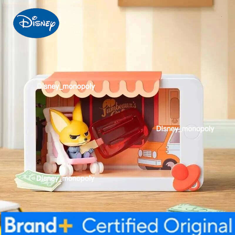 Disney Zootopia Memorable Moments Blind Box, 6 Scenes Figures, Character Model Gift Set Office Desk Decor Collection H260105