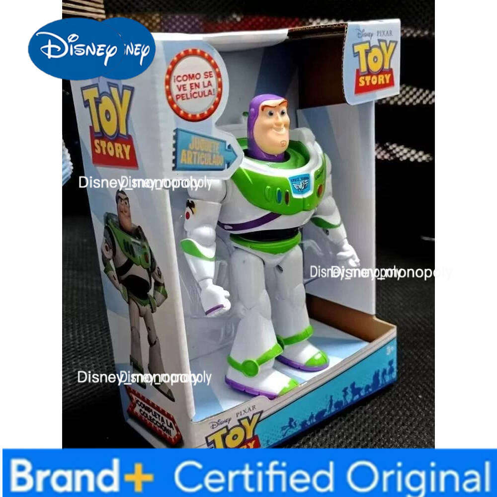 Disney Woody Buzz Lightyear Cute Action Figures Pixar Toy Story Anime Cartoon Model Doll Collection Children Kids Xmas Gift H260105