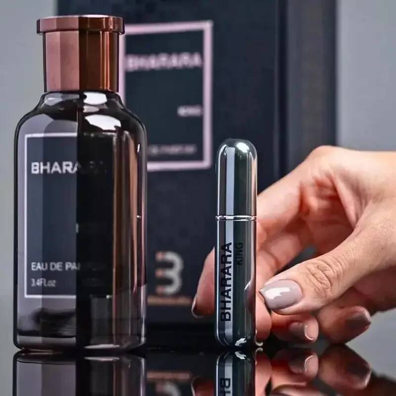 Bharara King For Men Eau de Parfum EDP 100ML, Royal Luxury Woody Fragrance, Long Lasting Spray