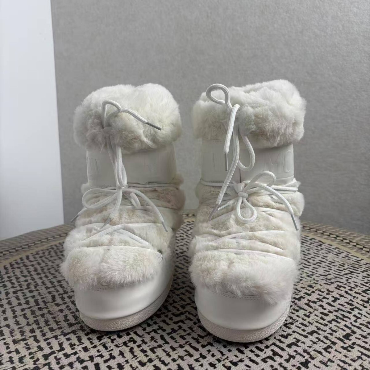 STAOXINDIKE Moon Boots 2025 Winter New Long Tube Ski Boots Warm High Heel Anti-Slip Snow Boots