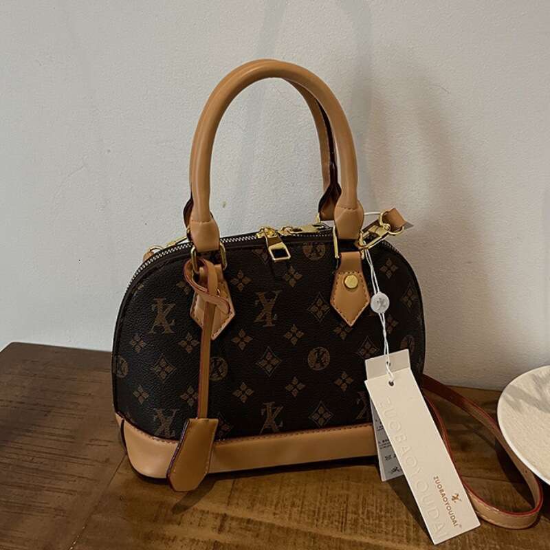 Cross-Border Shell Women's 2025 New Niche Style Elegant Trendy Hot-Selling Shoulder High-End Crossbody Bag