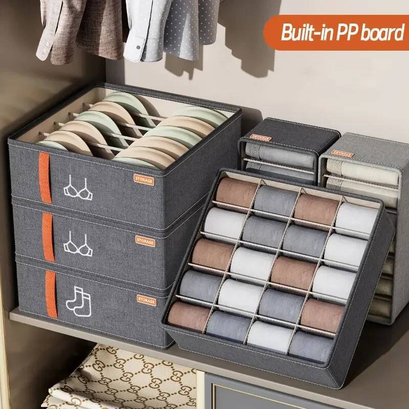 Clothes Organizer Underwear Socks Bra Drawer Organisers Clothing Boxes Cabinets Drawers Separator For Pants Storage Box ddmysept ddmysept