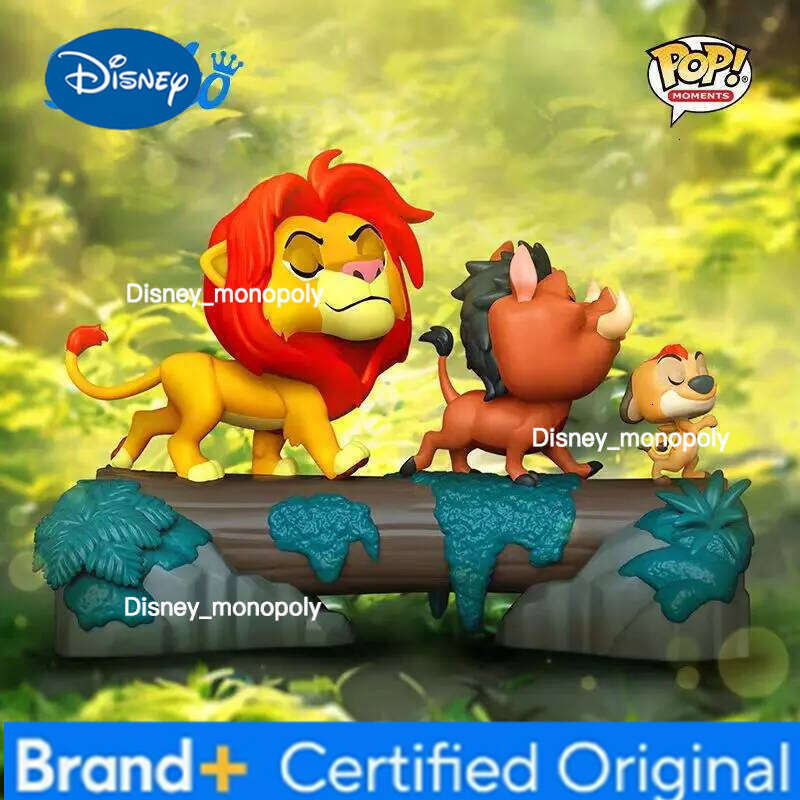 Disney Funko Pop! Lion King Hakuna Matata Model Toys Movie Character Simba Action Figures Limited Edition Statue Doll Kids Holiday Gift H260105
