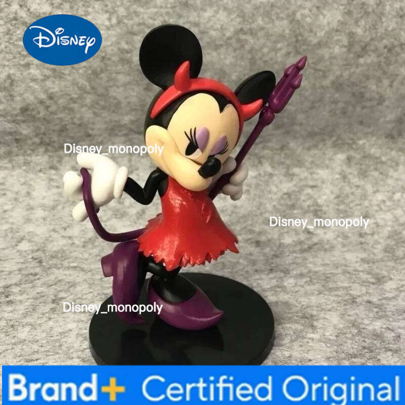 Disney cute Mickey Minnie figurines, fashionable personalized desktop decorations for boys and girls, holiday gifts H260105