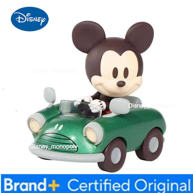 Disney Authentic Mickey Series Ornaments Minnie Donald Duck Models Travel Character Figurines Hildren's Toys Christmas Gifts H260105