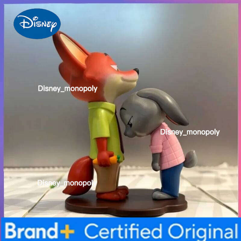 Disney New Genuine Crazy Zootopia'S Best Partner Series Blind Movie Related Toys Desktop Ornament Mystery Box Toy Birthday Gifts H260105