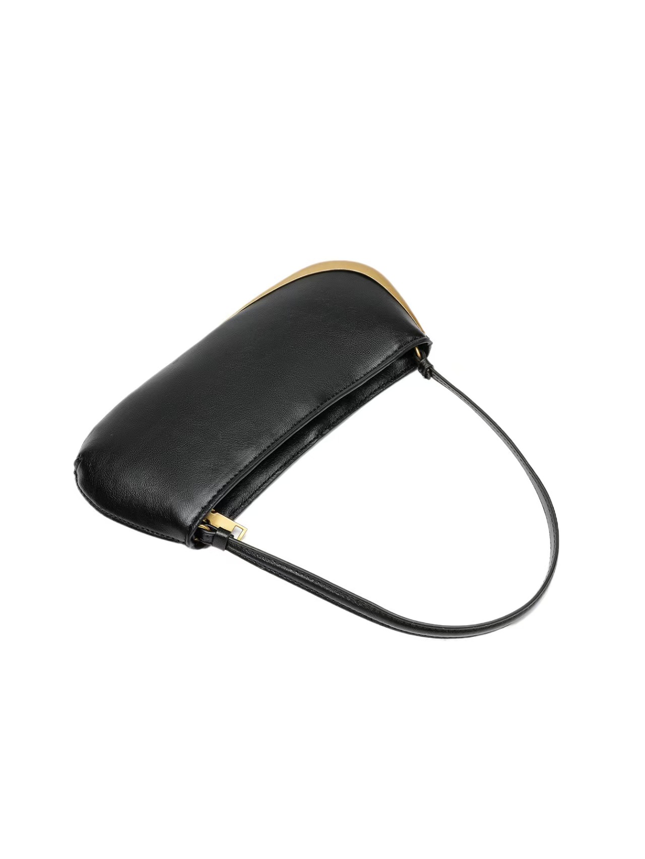 METAL DETAIL SHOULDER BAG, Fashionable Designer Shoulder Handbags, Luxury Top Handle Underarm Bag, Perfect for Everyday Style