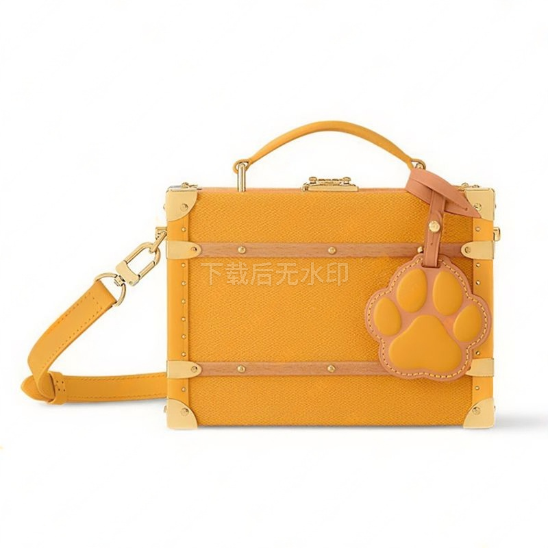 TOP. M12458 Handle Trunk Bag Cosmetic Case Totes Handbag Shoulder Bag Top Handbag Bag Crossbody TOP Mirror Quality Purse Pouchs