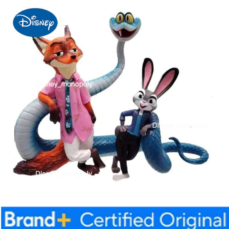 Disney 2025 New Popular Movie Zootopia 2 Peripheral Action Figure High Quality Judy Nick PVC Toy Limited Stock Free Shipping H260105 H260105