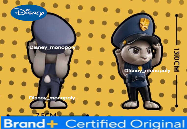 Disney Movie Zootopia Animals Rabbit Judy Hopps Fox Nick Wilde Gary Snake Car Office Decoration Figure Toys for Birthday Christmas Day H260105 H260105