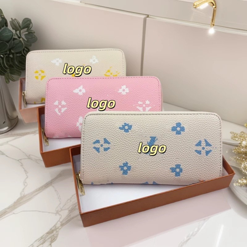 Top quality Designer BagsL Brand Zipper Coin Purse 90 off Classic Monogram High-Value Womens Wallet Clutch Light Luxury