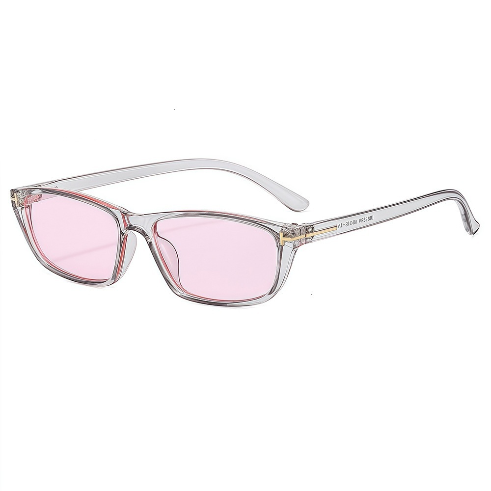 New European and American Retro Square Small Frame Ins Fashion Simple Casual Versatile UV Protection Sunglasses Trendy