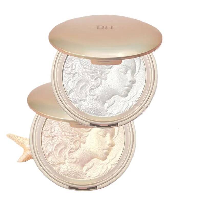 Bestseller Mermaid Highlighter Makeup Plate Natural Brightening Facial Stereoscopic Water Light Pearl Fine Sparkling Glitter High Pigment ddmyHappy