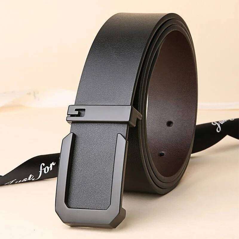 26H0105 Men Genuine Leather High Quality Belts for Man Strap Bussines Fashion Designer Belt Luxury Casual Brand Waistband HQ239 26H0106