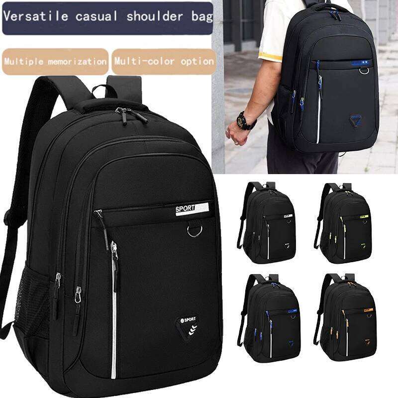 Neutral Gender Backpacks Women Men, Suitable for School and Travel Use, Double-Shoulder Backpack, Student Bag