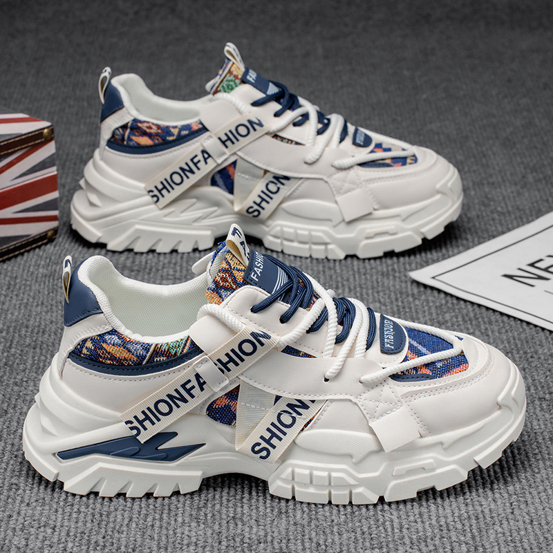 Ddmytiger Trendy Men S Summer New Mesh Sneakers Youth Fashion Brand Versatile Height Increasing Dad Shoes Outdoor Shoes