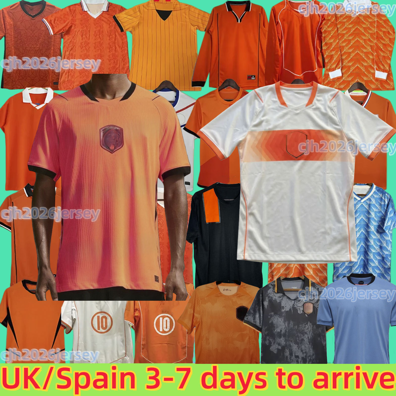 Gullit 1988 Retro kids 2026 cup Netherlands soccer jerseys DE JONG Holland DE LIGT football shirt XAVI vintage men kids kit Classic 08 10 12 14 Van Basten 1996 Bergkamp