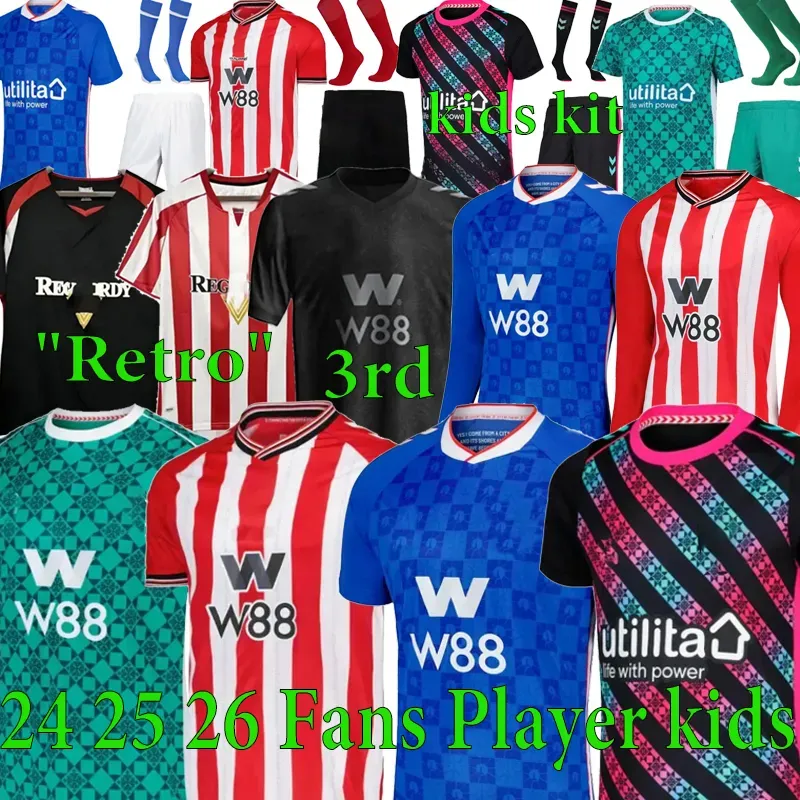 25 26 sunderlands soccer jersey Isidor AWAY FINAL Remembrance Retro Mayenda Rigg JOBE ROBERTS ba CLarke Ekwah 2025 2026 men kids kit football shirts top