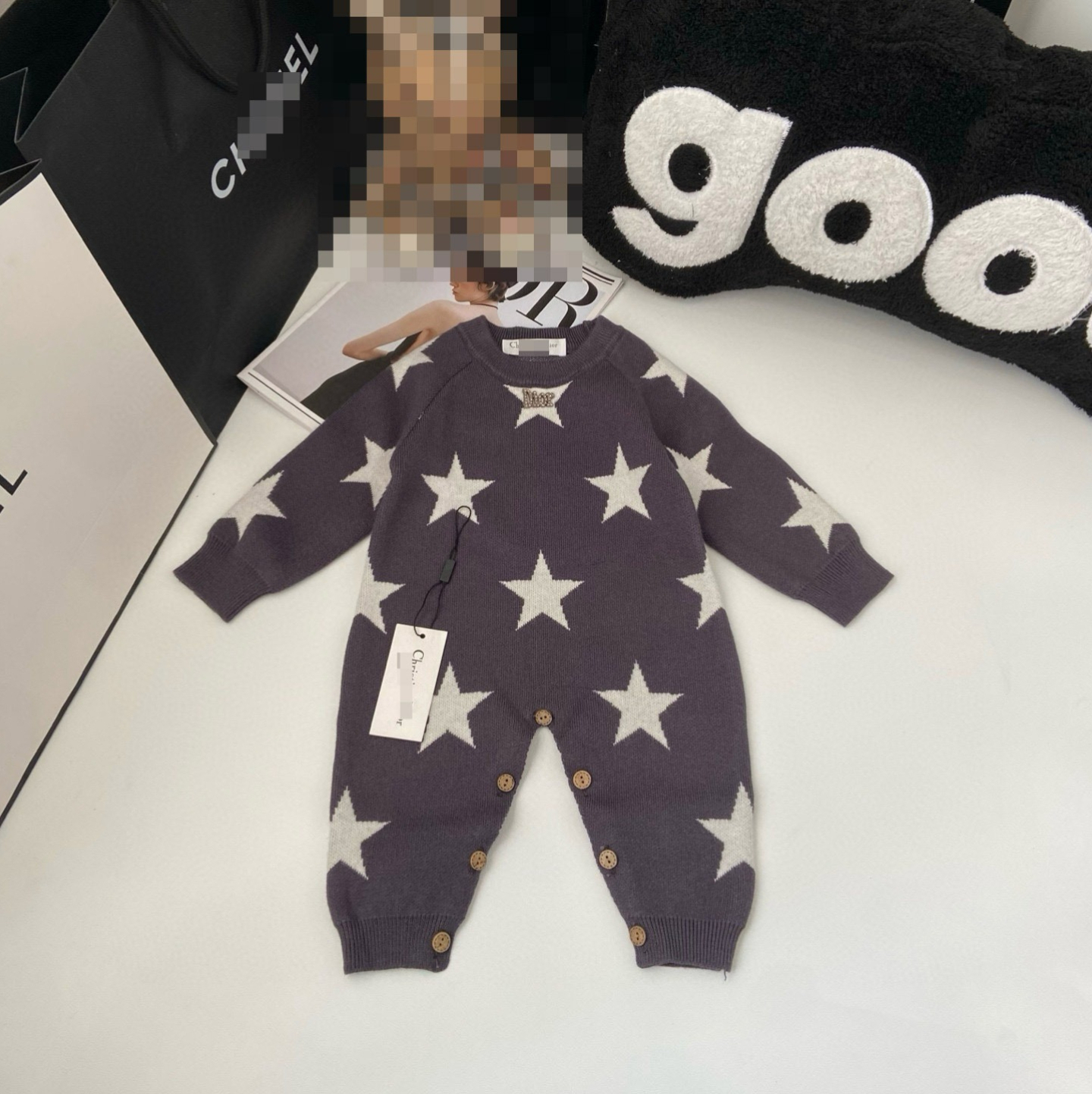 Baby Rompers Designer Warm Clothes Winter Toddler Girl Boy Baby Polo Shirt Cotton Jumpsuit Stripe Infant New Rompers 0-24M 012