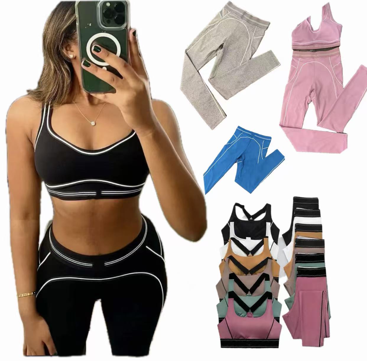 New Yoga Set Seamle… - image