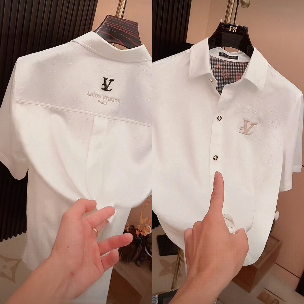 Quiet Luxury Shirt, New Short Sleeve Business Casual Top, Versatile Light Luxury Comfort Shirt for Men and Women