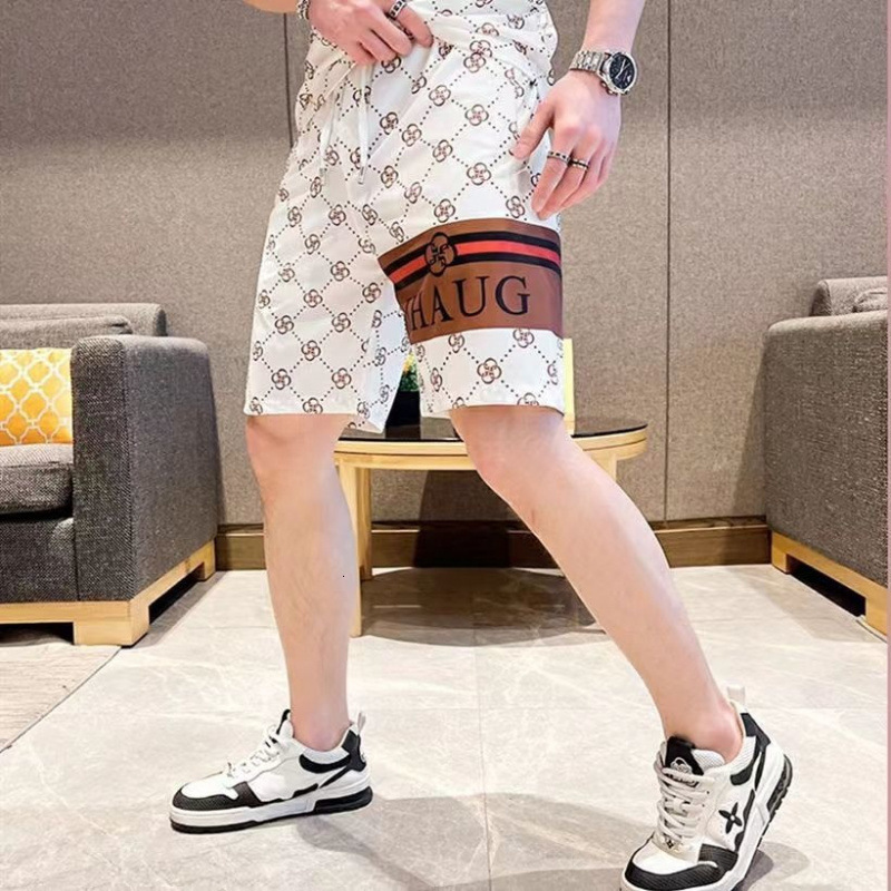 T Shirts Casual Suit Tees Loose Oversized Summer Style European Short Trendy Men's Clothing - view 9