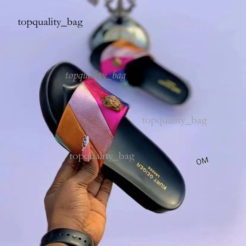 2026 10A Kurt Giegar Sandals Womenkurt Sandals Summer Slipper Shoes Fashion Casual Beach Sliders Luxury Slipper Casual Classic Trend Sandals Kurt Geigerr 9B5