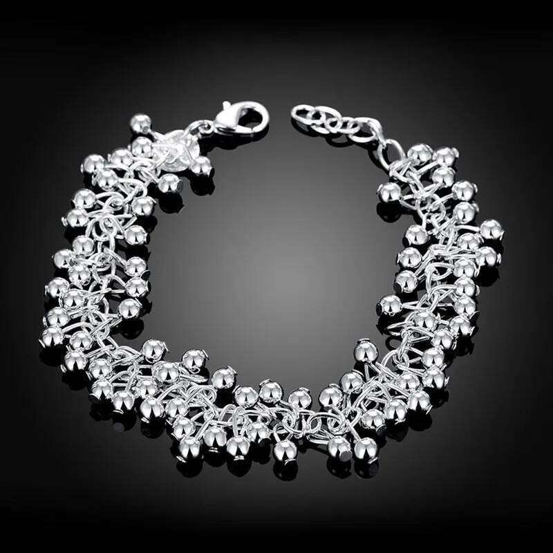 Bracelets Charms Bead Chain Fashion Cute Nice Women Grapes Bracelet Wedding Jewelry