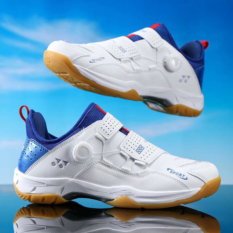 New Free shipping Rotating Buckle top niche Casual Badminton Breathable Couple Style Lightweight Table Sports Men's Tennis Training Shoes