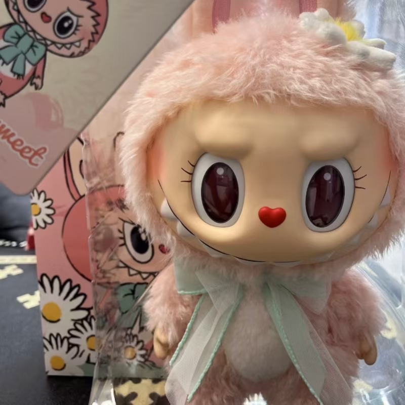 38cm MOKOKO Sweetheart Series V1 Close to Sweet Vinyl Figure Vibrant Mini Plush Toy Plush Doll Vinyl Keychain Mokoko for Gift