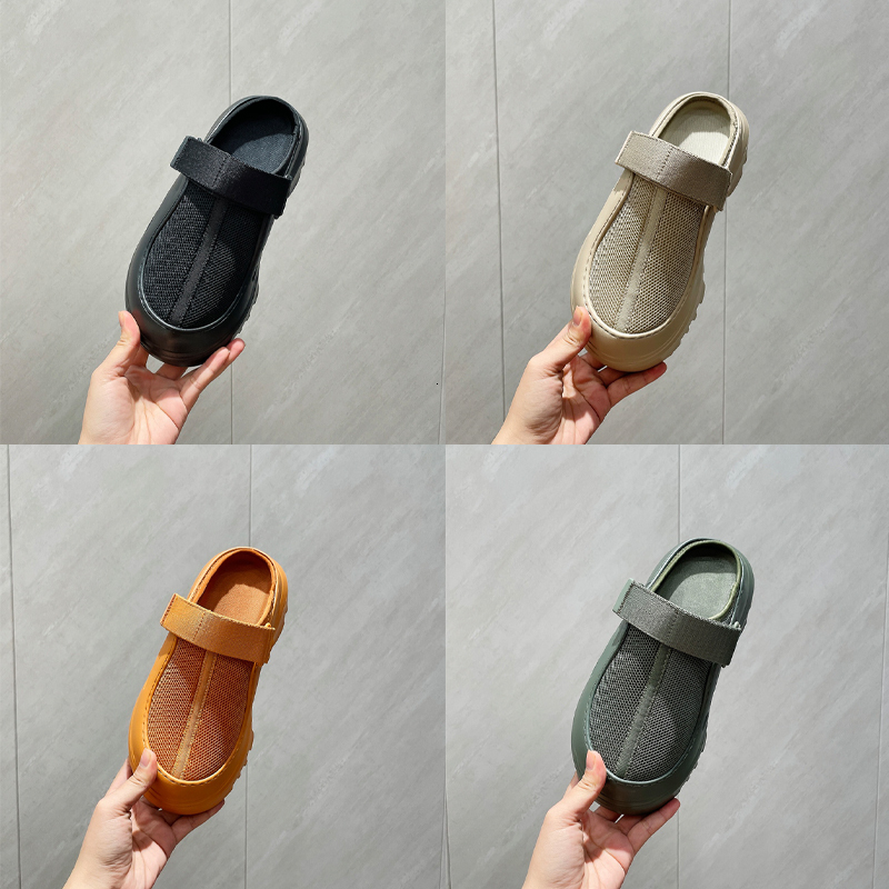 Designer PeakMod Men Clog Sandals Women Buckled Thick Sole Sandals Tasman Slippers Summer Beach Sandals Outdoor Casual Vacation Shoes 809