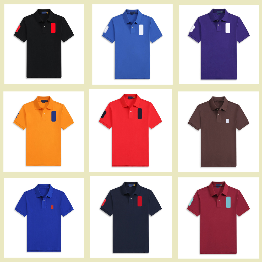 Hot sale New top t shirt men's polo shirt designer t shirt Classic Shirt Women's Fashion Casual polo tshirt Summer Business shirt Round neck unisex T-shirt Tee