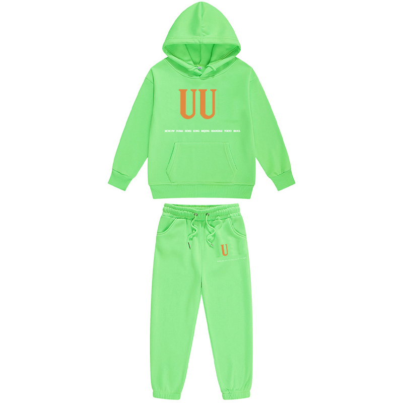 Baby Kid new Designer Clothes Hooded Hoodies Children Two-piece Clothing Set Sports Pants Boys Girls Luxury Outfits Kids Sweatshirts Designers Pullover