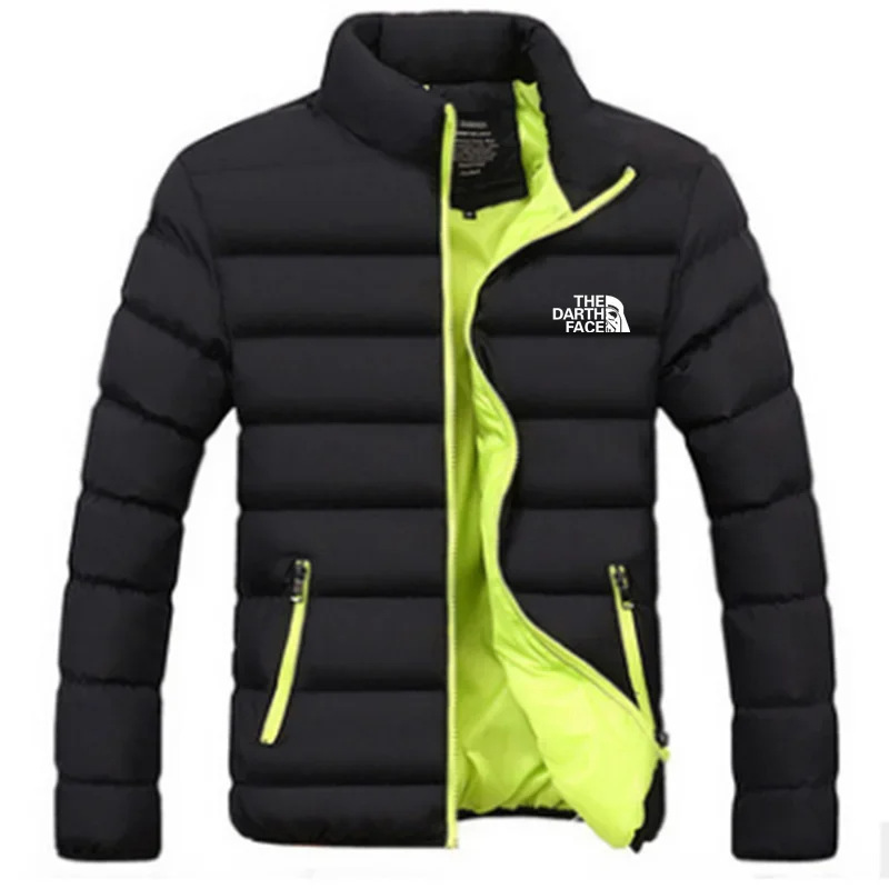 New Design Men's Jackets 2026 Short Padded Jacket, Stand Collar Korean Style Winter Coat