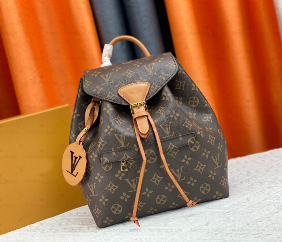 TOP Mirror Quality Montsouris Monogram Empreinte designer bags for women highest quality Backpack Schoolbag Packsack Knapsack Double Shoulder Backpacks M45501