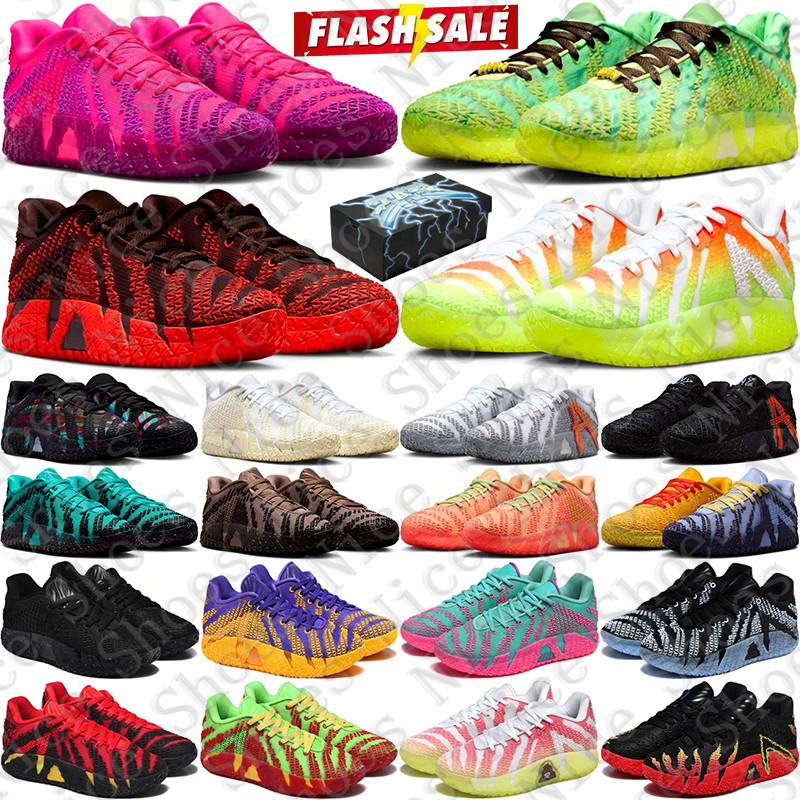 With Box Designer ja morant 3 Basketball Shoes ja3 3s sneakers for mens womens Showstopper Spooky Season black Light Show trainers Sports runners size 36-46 top