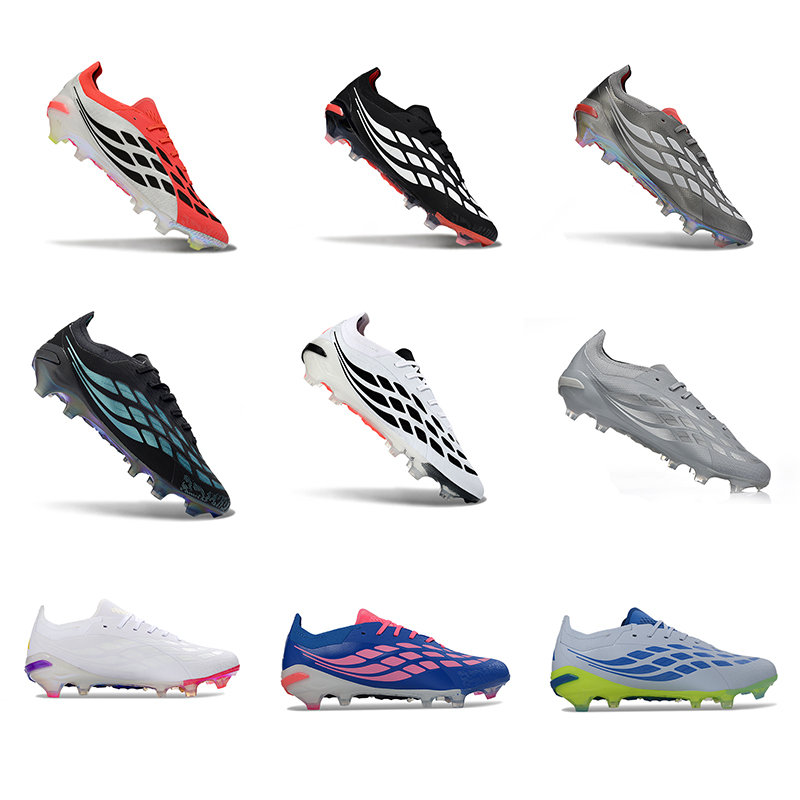 Mens Soccer Shoes FG Soccer Cleats for Kids Sneakers Long Spikes Wear-resistant Grass Training Football Boots Wholesale