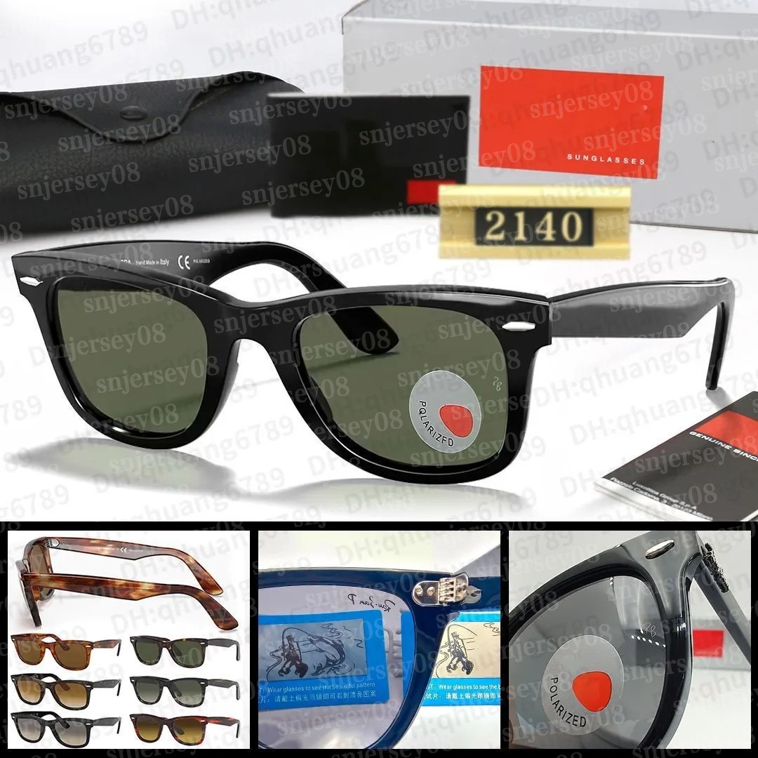 RaybanRB Sunglasses Wayfareres 2140 Polarized glasses Classis Justin Sunglasses 4165 Eyewears Raybban Club Master 3016 Eyeglasses with Leather Case Packages box