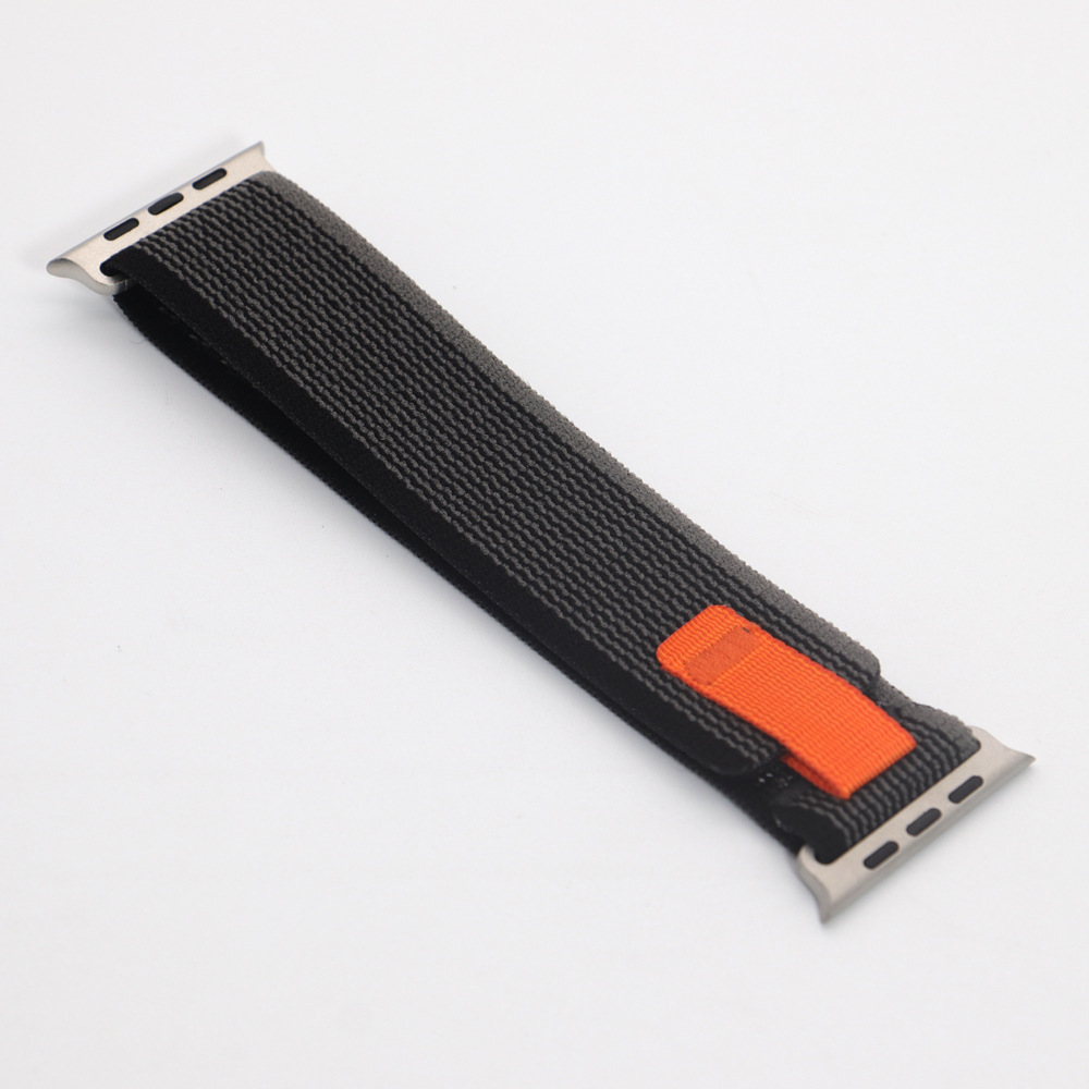 Nylon suitable for Apple iWatch 8 Ultra adjustable nylon woven loop strap