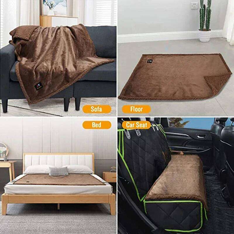 Summer Air Conditioning Blanket Couple Romantic Blankets Warm Cozy Shaggy Blanket-thickened King Size 100% Waterproof 26N0106