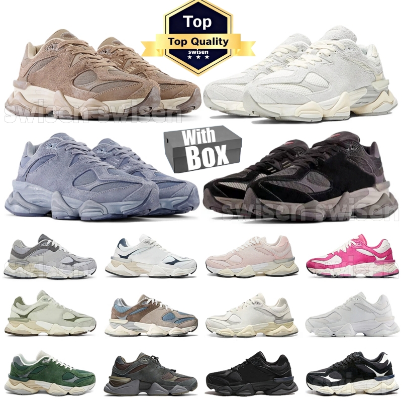 With box designer shoes for men women running shoes Triple Black White Grey Washed Blue Pink Brown mens womens outdoors trainers sneakers size 36-46