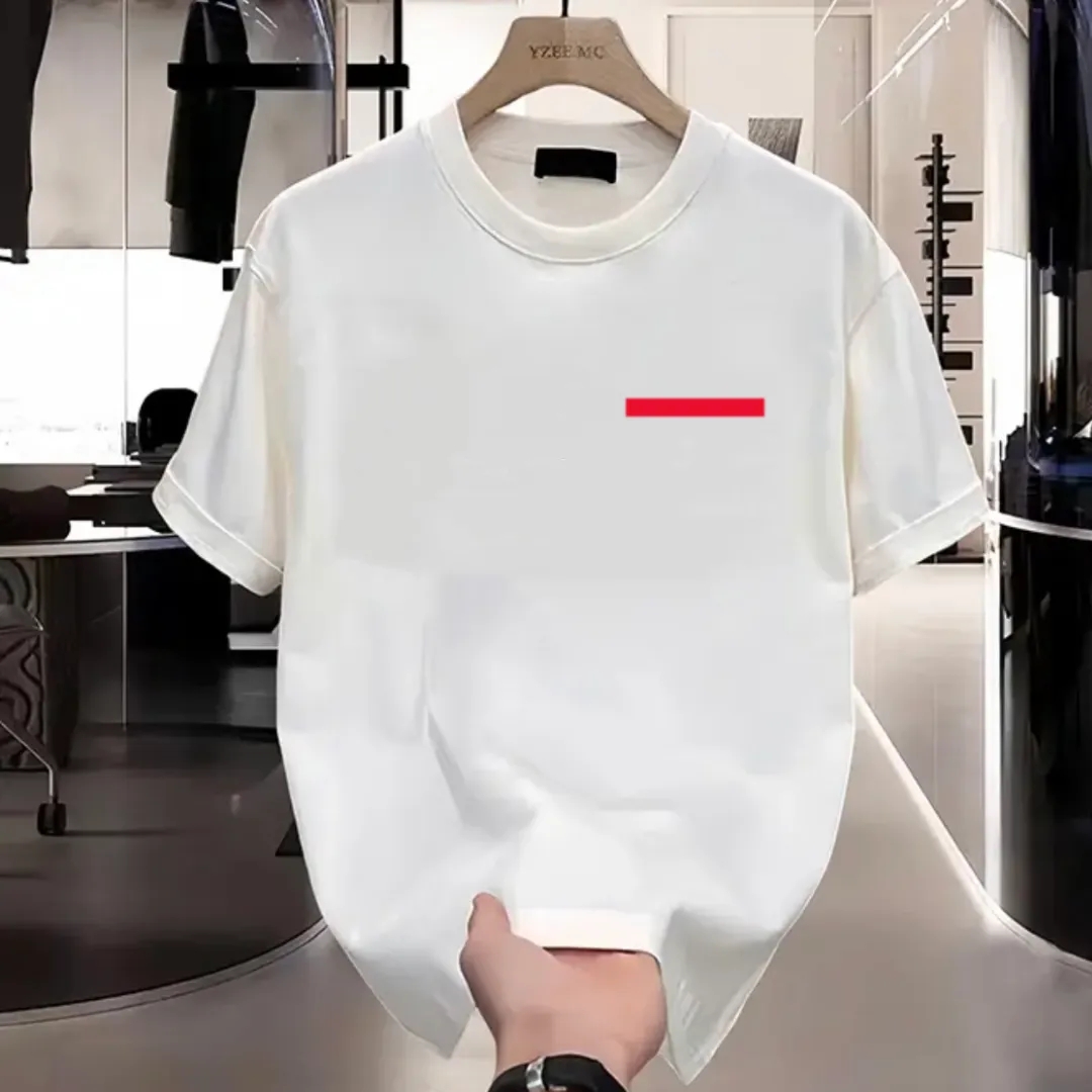 Designer Brand Luxury Mens T Shirts Soft Cotton Short Sleeves T-shirts Summer Casual Comfort Men's Clothing Apparel Tees Tshirts Black White Green Red S-XXL