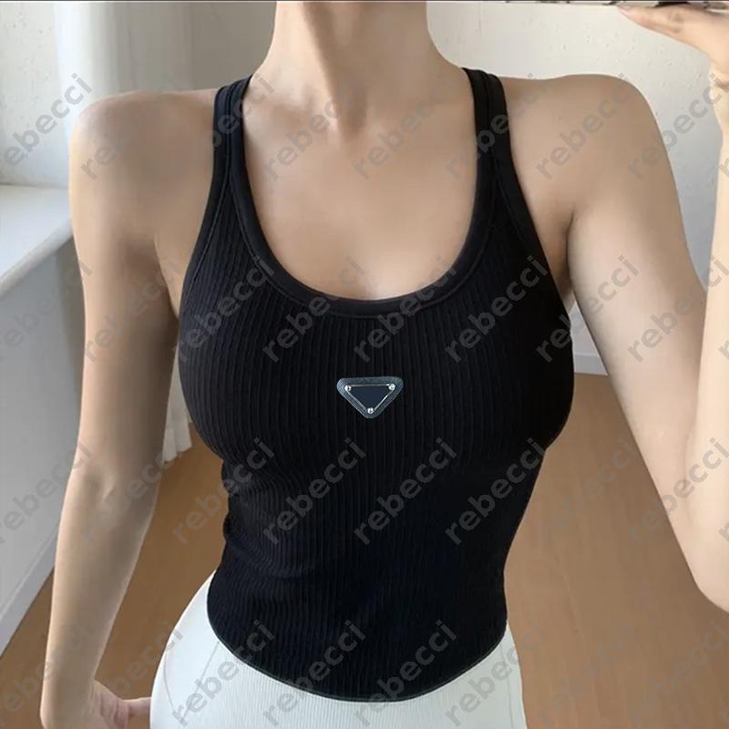 Designer Clothes Womens Tank Top Summer Fashion Slim Fit Vest Lady Knitted Camis Sleeveless Backless Tops Woman Luxury Cropped Top Lady T Shirt DSD2601062