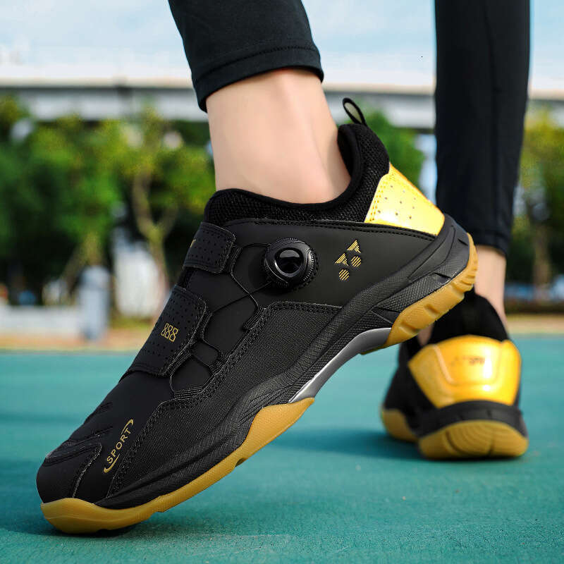 New Free shipping Rotating Buckle top niche Casual Badminton Breathable Couple Style Lightweight Table Sports Men's Tennis Training Shoes